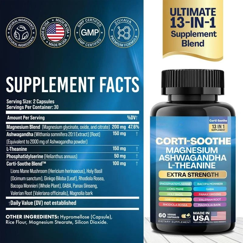 Magic Trio – The Ultimate Mommy Makeover Supplement with Corti-Soothe™, Myo-Inositol & Collagen