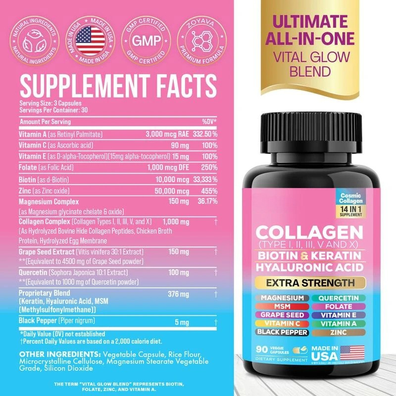 Magic Trio – The Ultimate Mommy Makeover Supplement with Corti-Soothe™, Myo-Inositol & Collagen